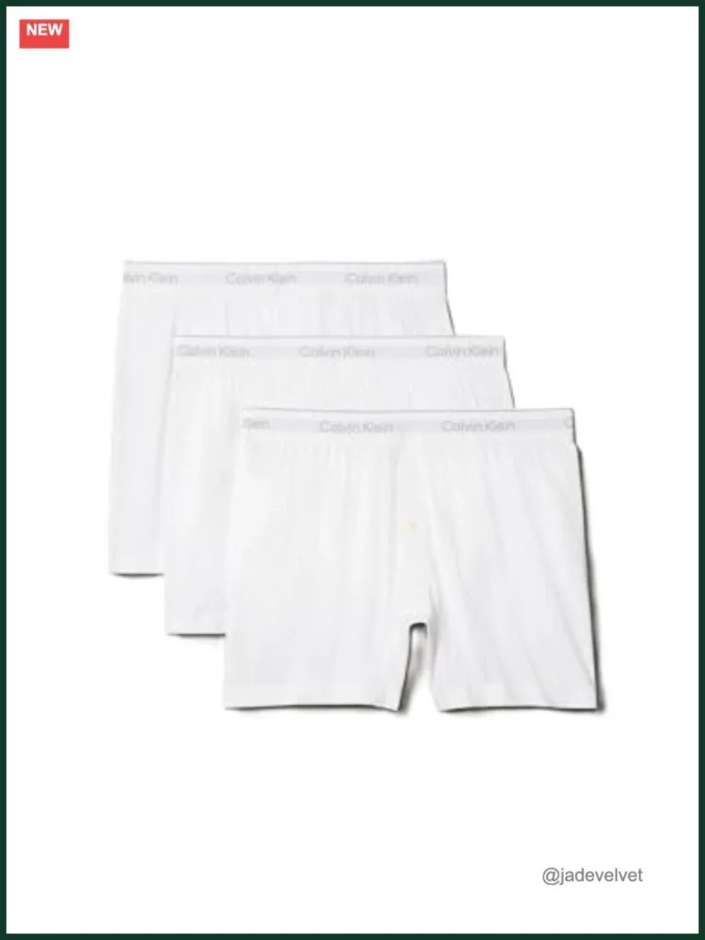Cotton Classics 3-Pack Knit Boxer Shorts